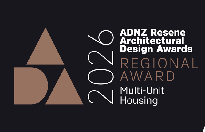 ADNZ Resene Architectural Design Awards — Regional Award, Multi-Unit Housing 2026